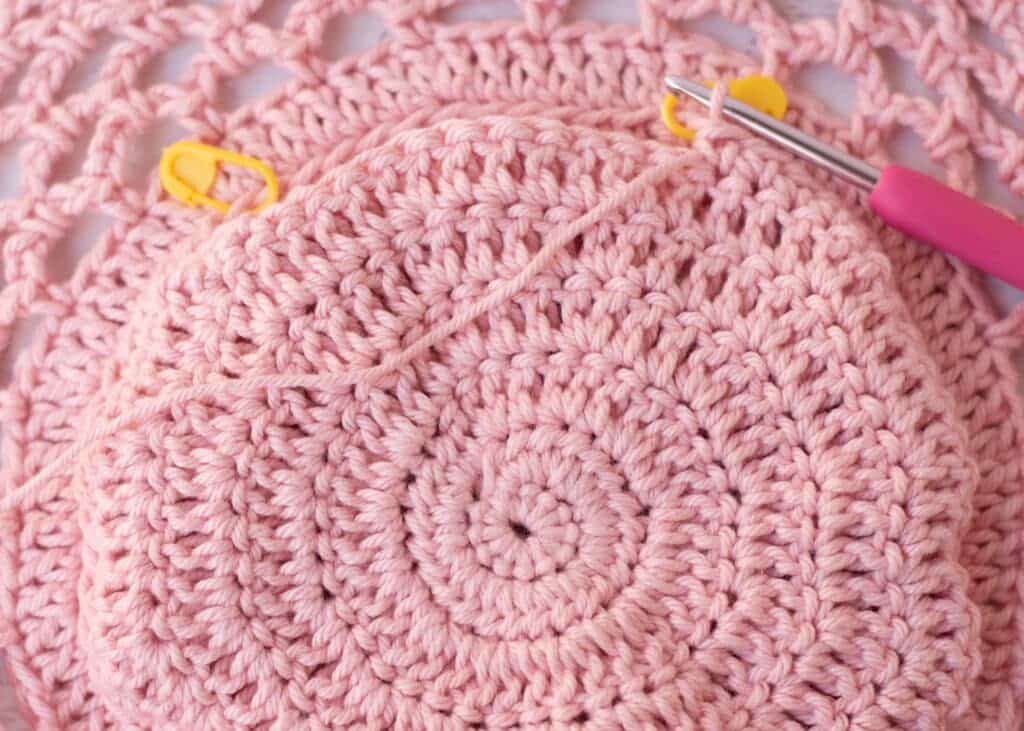foldable flower crochet market bag crochet project crochet project detail 19