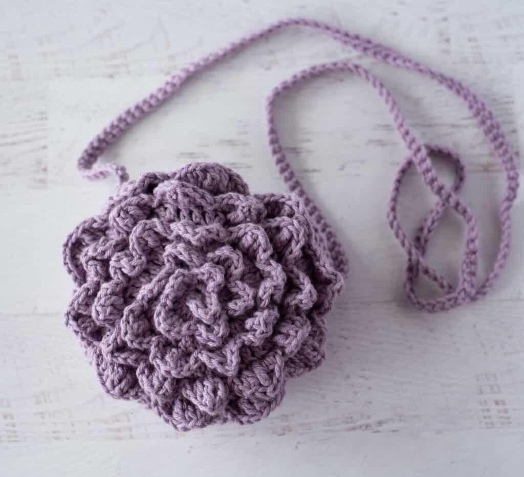 foldable flower crochet market bag crochet project crochet project detail 2