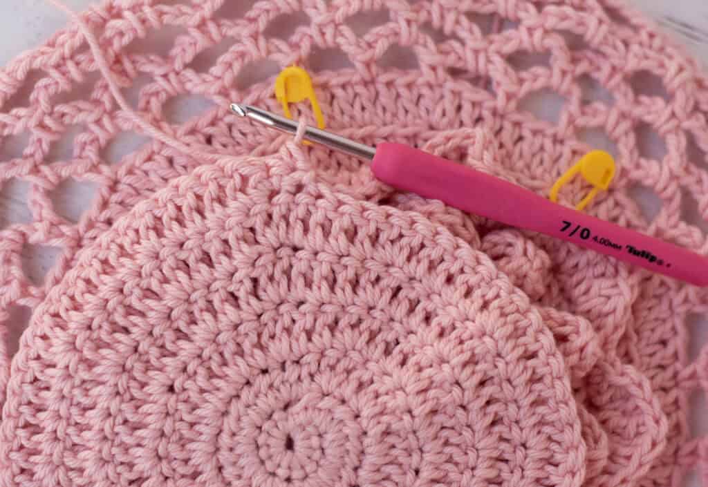 foldable flower crochet market bag crochet project crochet project detail 20