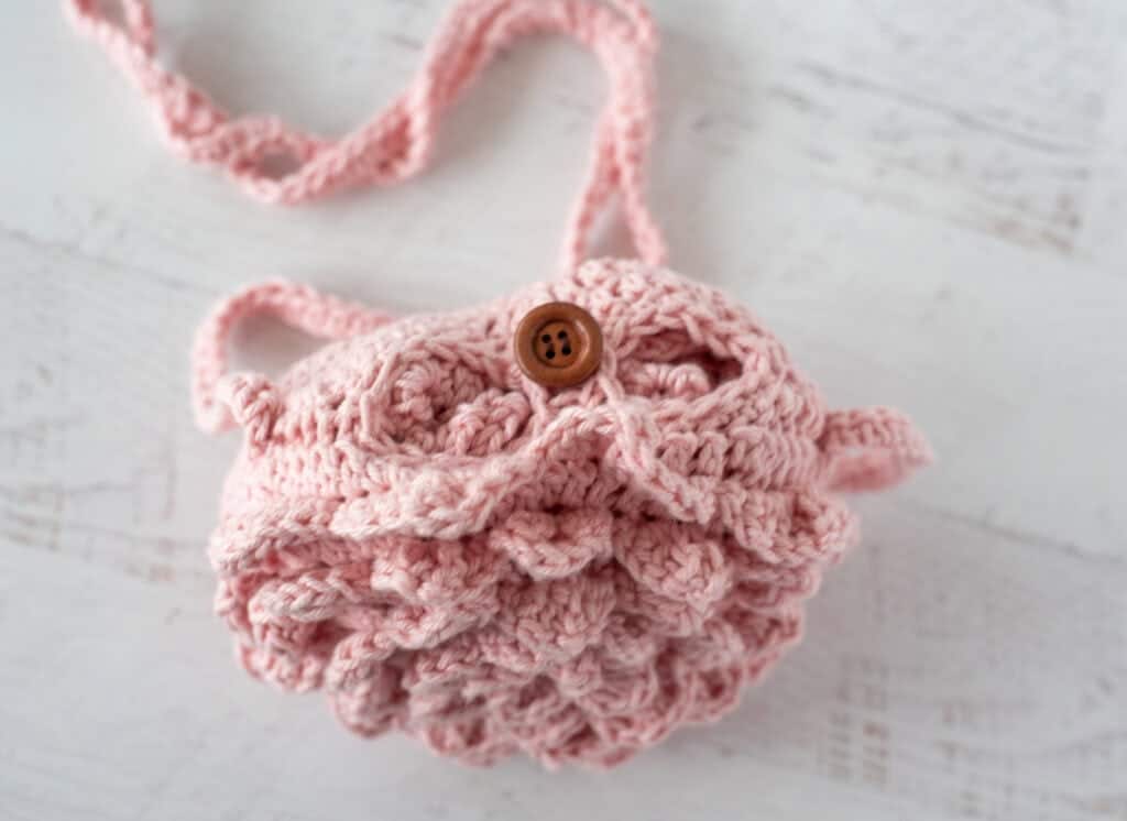 foldable flower crochet market bag crochet project crochet project detail 4
