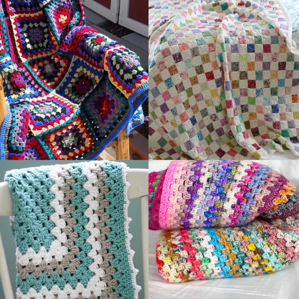 granny square blanket - featured image