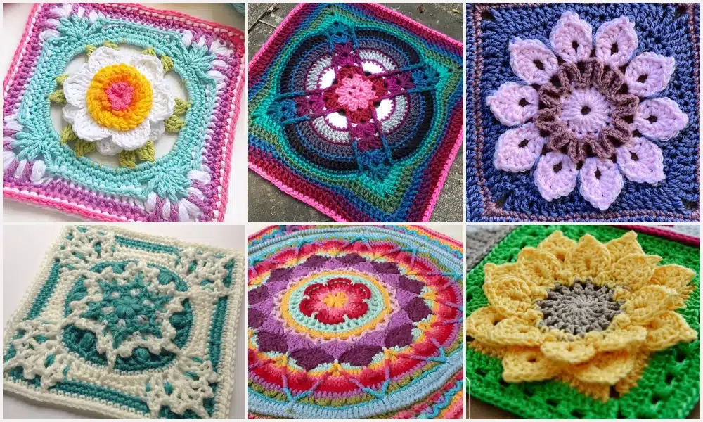 granny square patterns - featured image