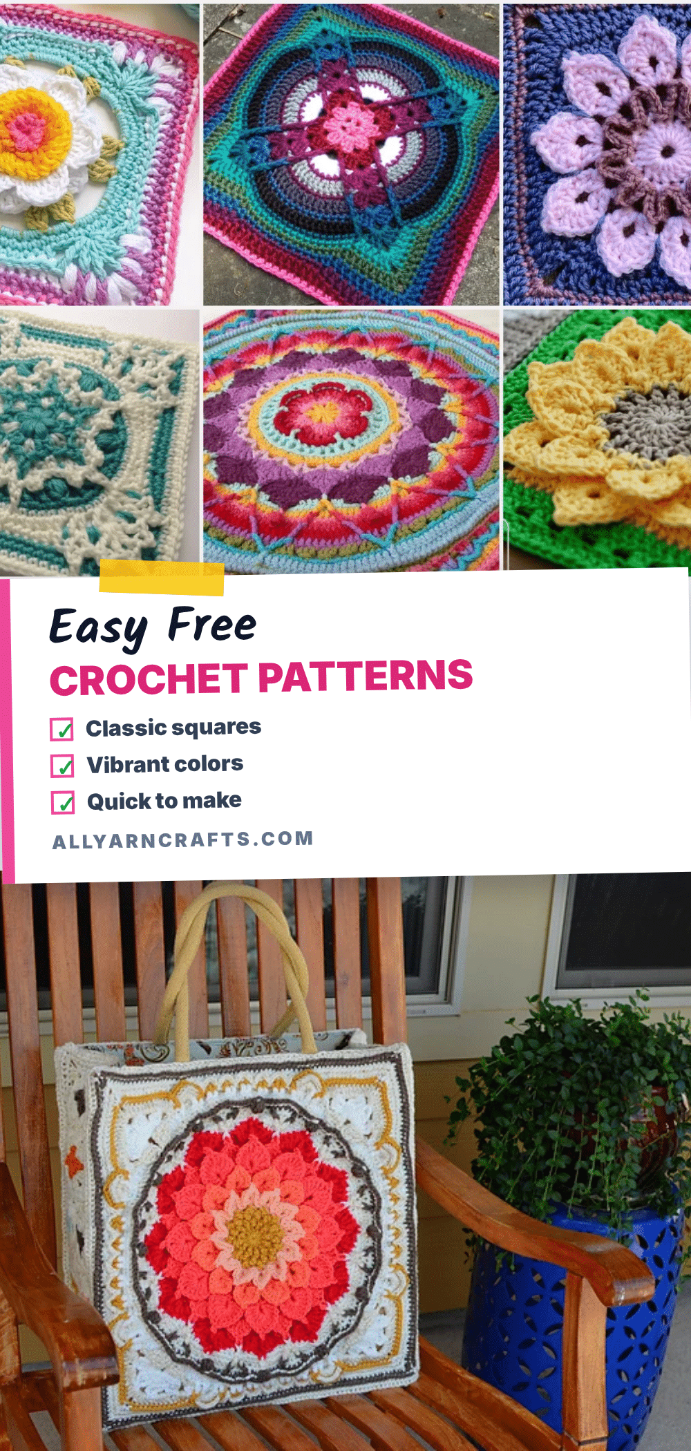 granny square patterns crochet pattern