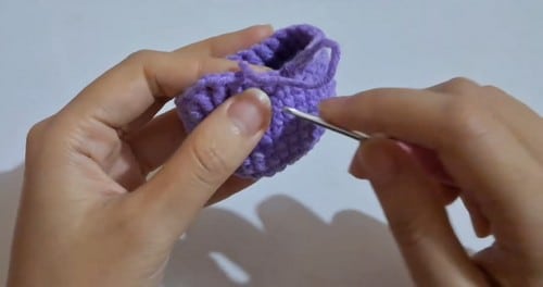 Kuromi amigurumi pattern crochet project crochet project detail 3