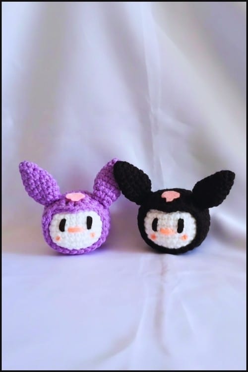 Kuromi amigurumi pattern - featured image