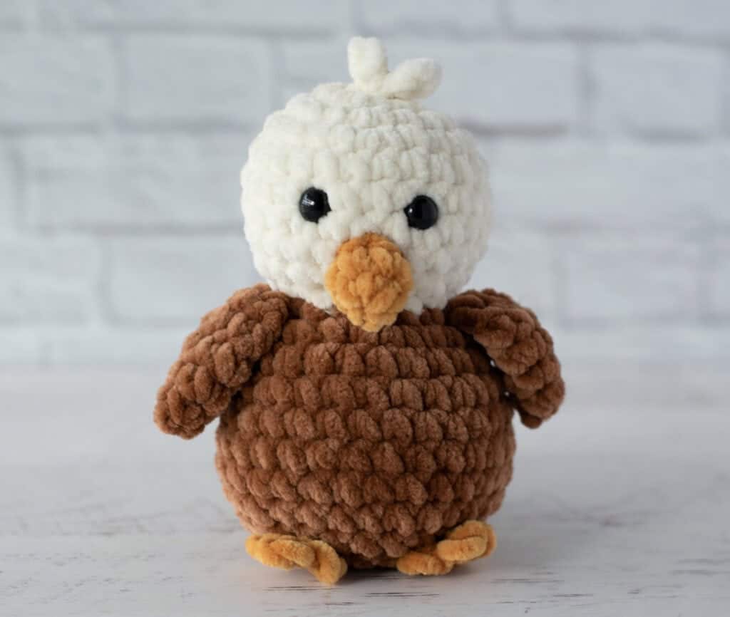 Liberty the Crochet Eagle crochet project crochet project detail 3