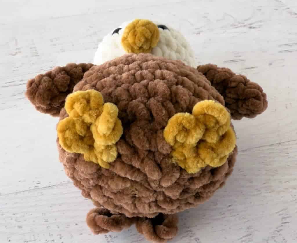 Liberty the Crochet Eagle crochet project crochet project detail 4