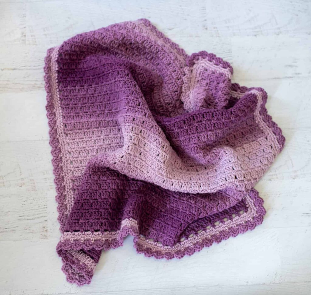 Lilac Lane Crochet Afghan - featured image