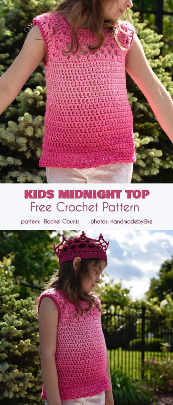 midnight top crochet project crochet project detail 1