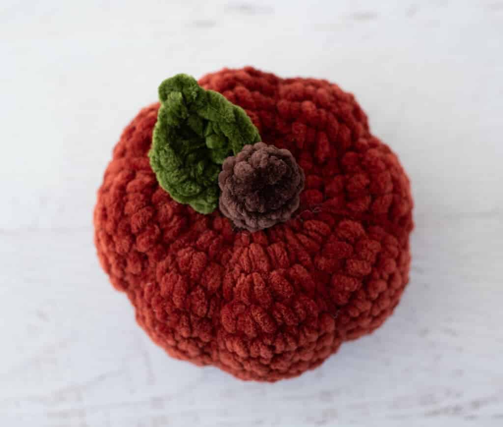 plush crochet pumpkin pattern crochet project crochet project detail 5
