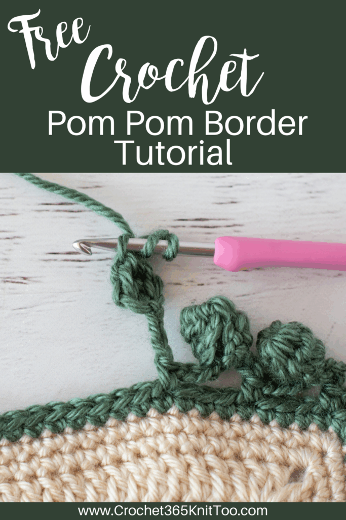 pom pom crochet border crochet project crochet project detail 1