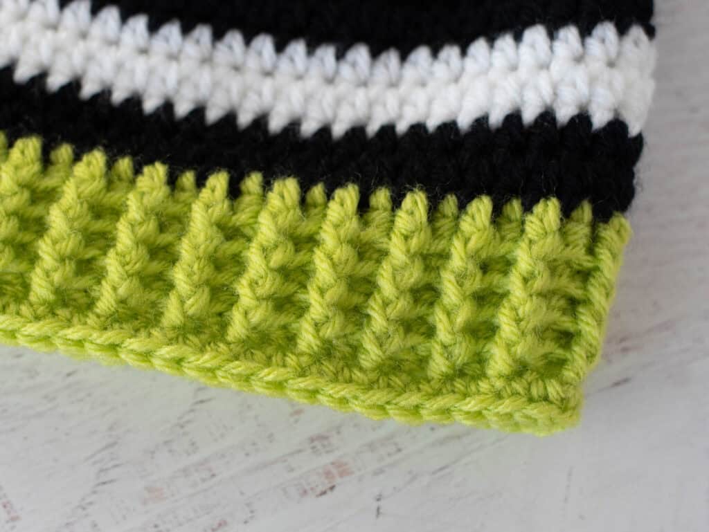 spirited stripes beanie crochet project crochet project detail 9