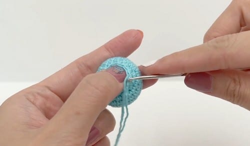 Squirtle amigurumi crochet project crochet project detail 4