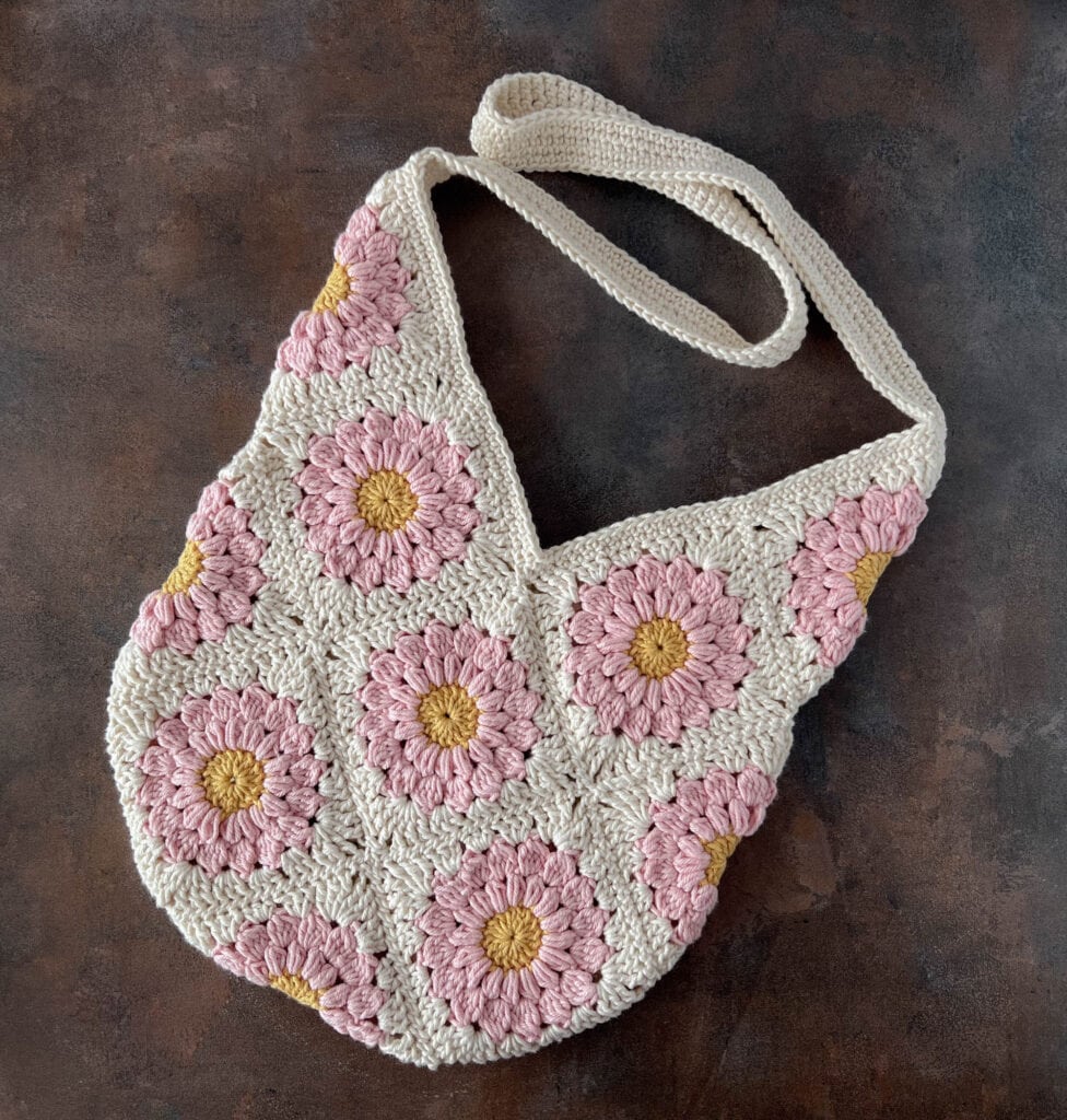 star spangled crochet flag bag crochet project crochet project detail 6