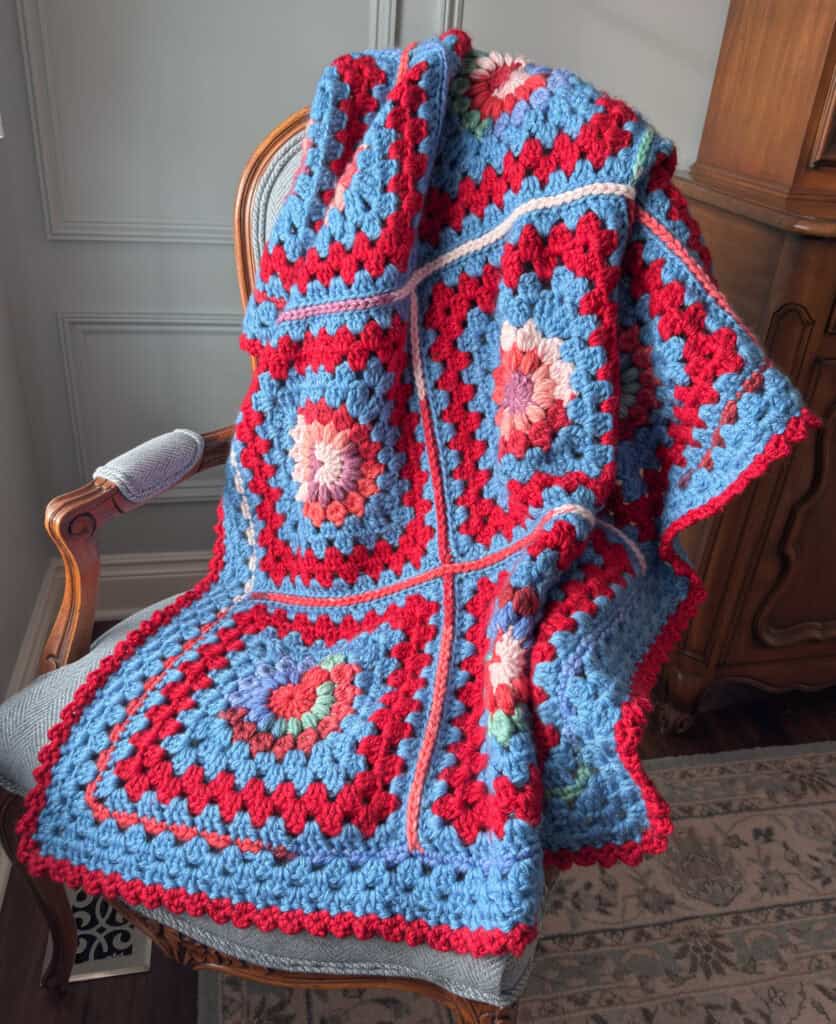 sunburst revival afghan crochet project crochet project detail 2