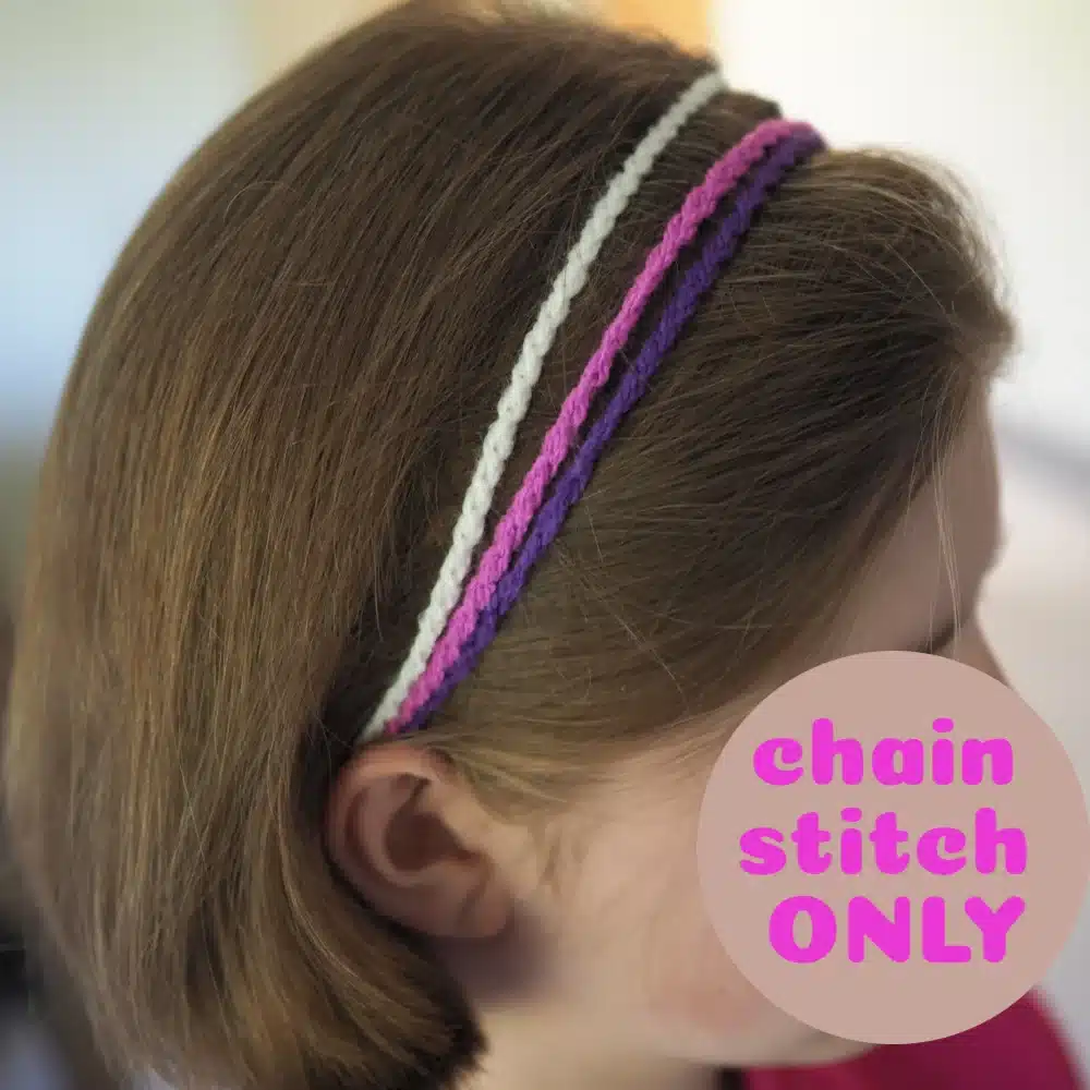 triple chain headband - featured image