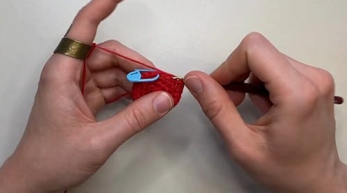 watermelon slice crochet keychain crochet project crochet project detail 2