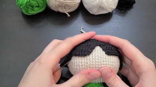 buttercup powerpuff girl amigurumi pattern crochet project crochet project detail 5
