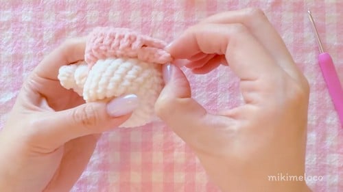 cherry bear hat amigurumi crochet project crochet project detail 5
