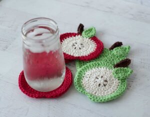 cider mill apple coasters - featured image