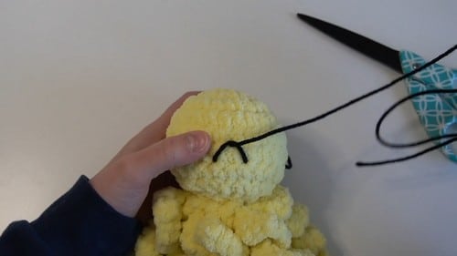 crochet amigurumi sleepy eye crochet project crochet project detail 3