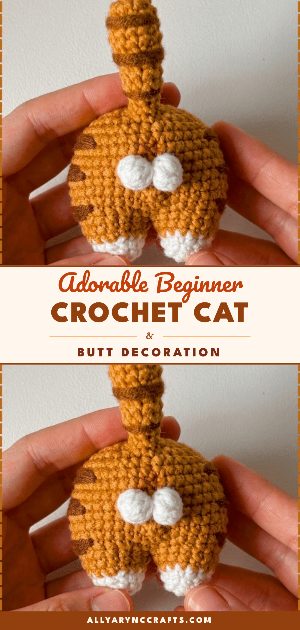crochet cat butt crochet pattern