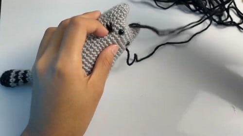 crochet christmas cat amigurumi crochet project crochet project detail 2
