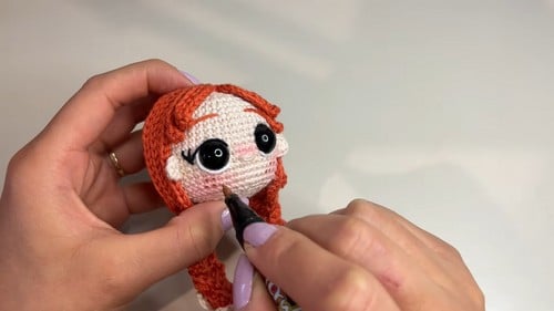 crochet girl doll crochet project crochet project detail 5
