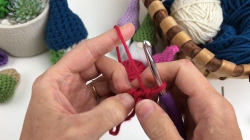 crochet gnome amigurumi crochet project crochet project detail 4