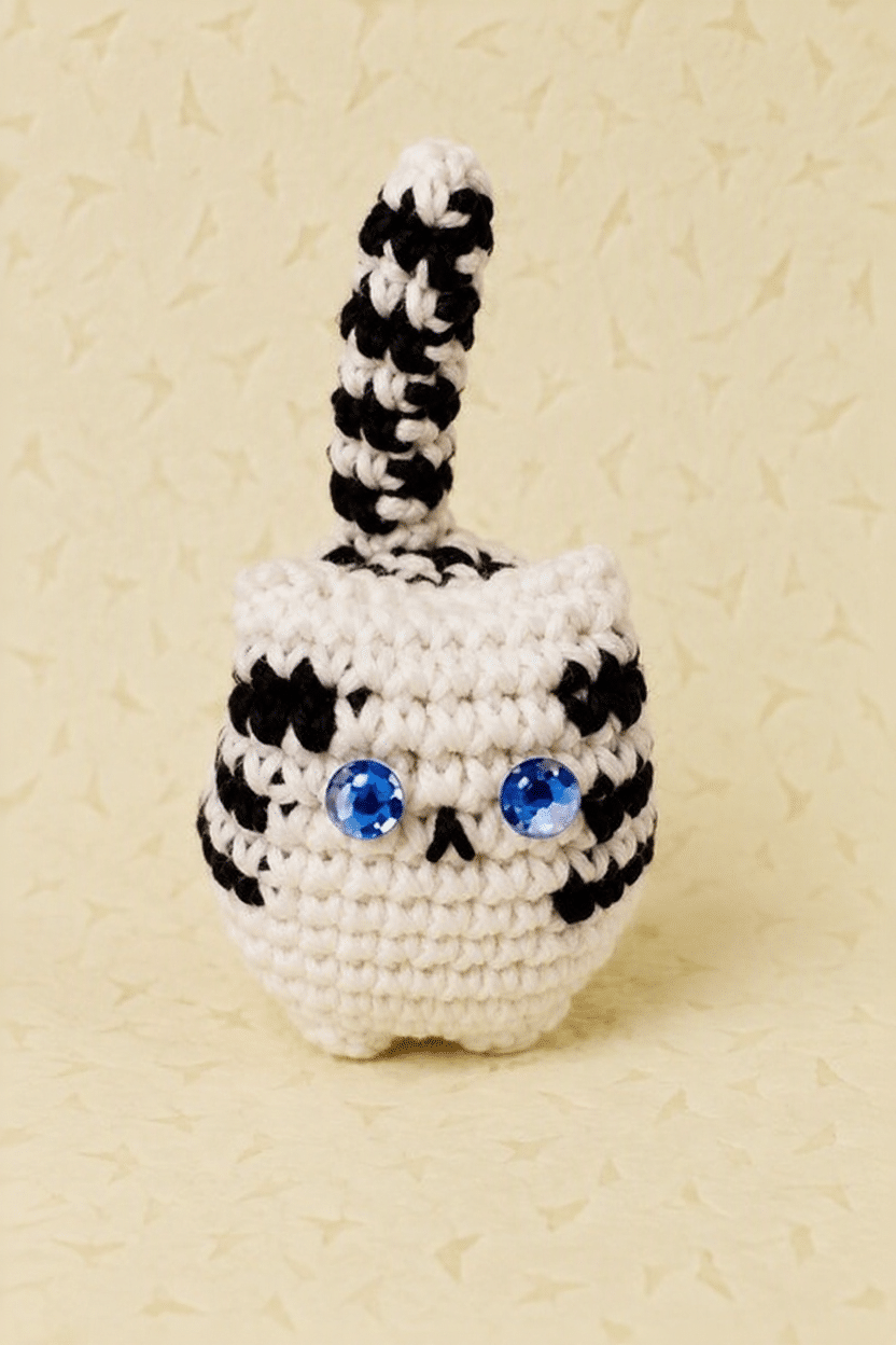 crochet kitten amigurumi crochet project crochet project detail 1