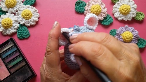 crochet mouse keychain crochet project crochet project detail 4