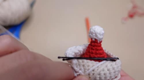 crochet santa amigurumi crochet project crochet project detail 5
