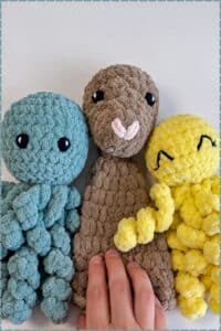 crochet sleepy amigurumi eyes - featured image