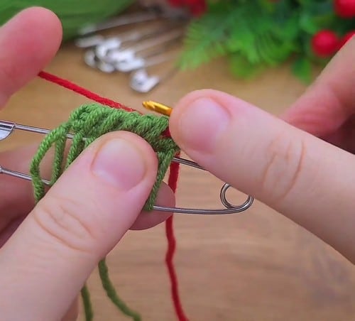 crochet strawberry keychain crochet project crochet project detail 4