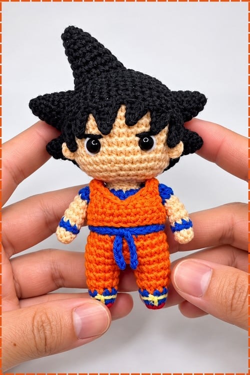 dragon ball z amigurumi pattern crochet project crochet project detail 1