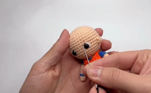 dragon ball z amigurumi pattern crochet project crochet project detail 2