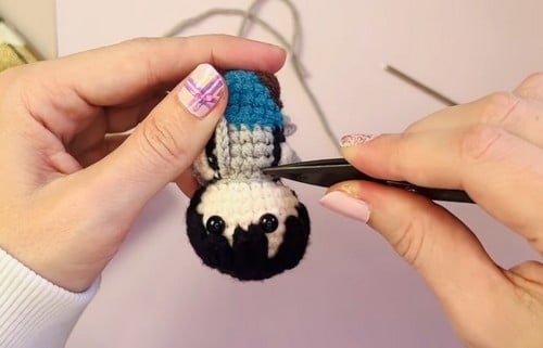 Jinu Amigurumi crochet project crochet project detail 3