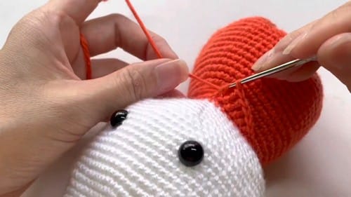 Miffy Bunny Amigurumi crochet project crochet project detail 3