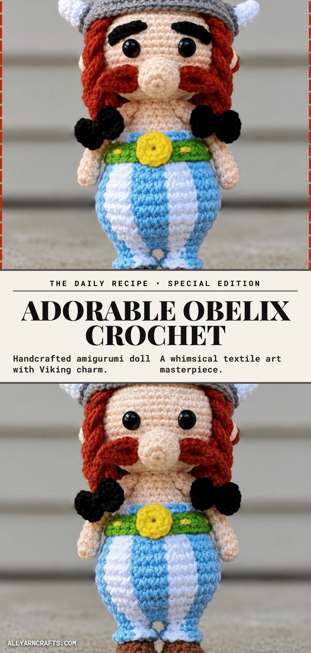 obelix crochet pattern crochet pattern