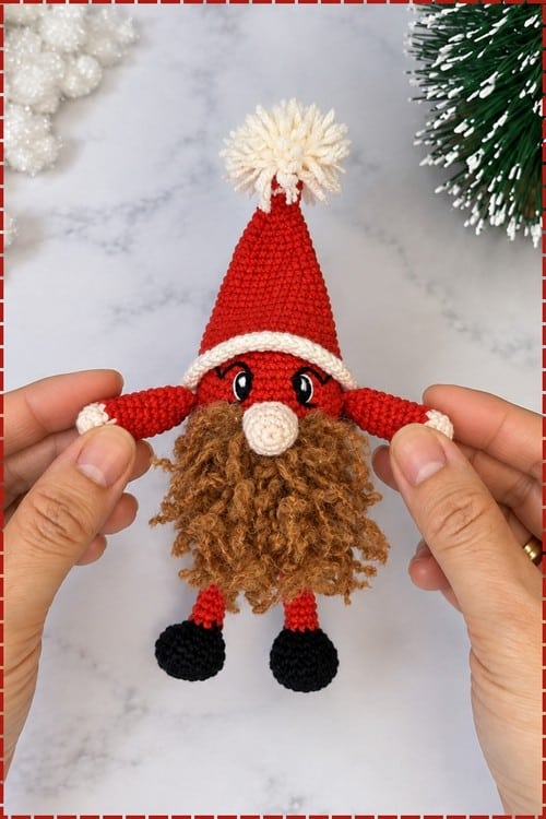 one piece santa amigurumi pattern crochet project crochet project detail 1