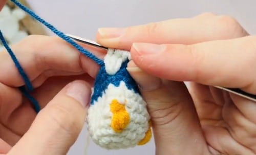 Sailor Duck Amigurumi crochet project crochet project detail 2