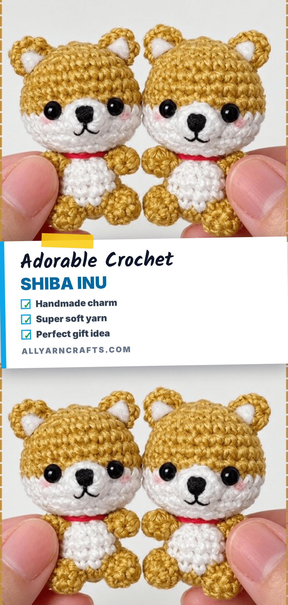 Shiba Inu Amigurumi crochet pattern