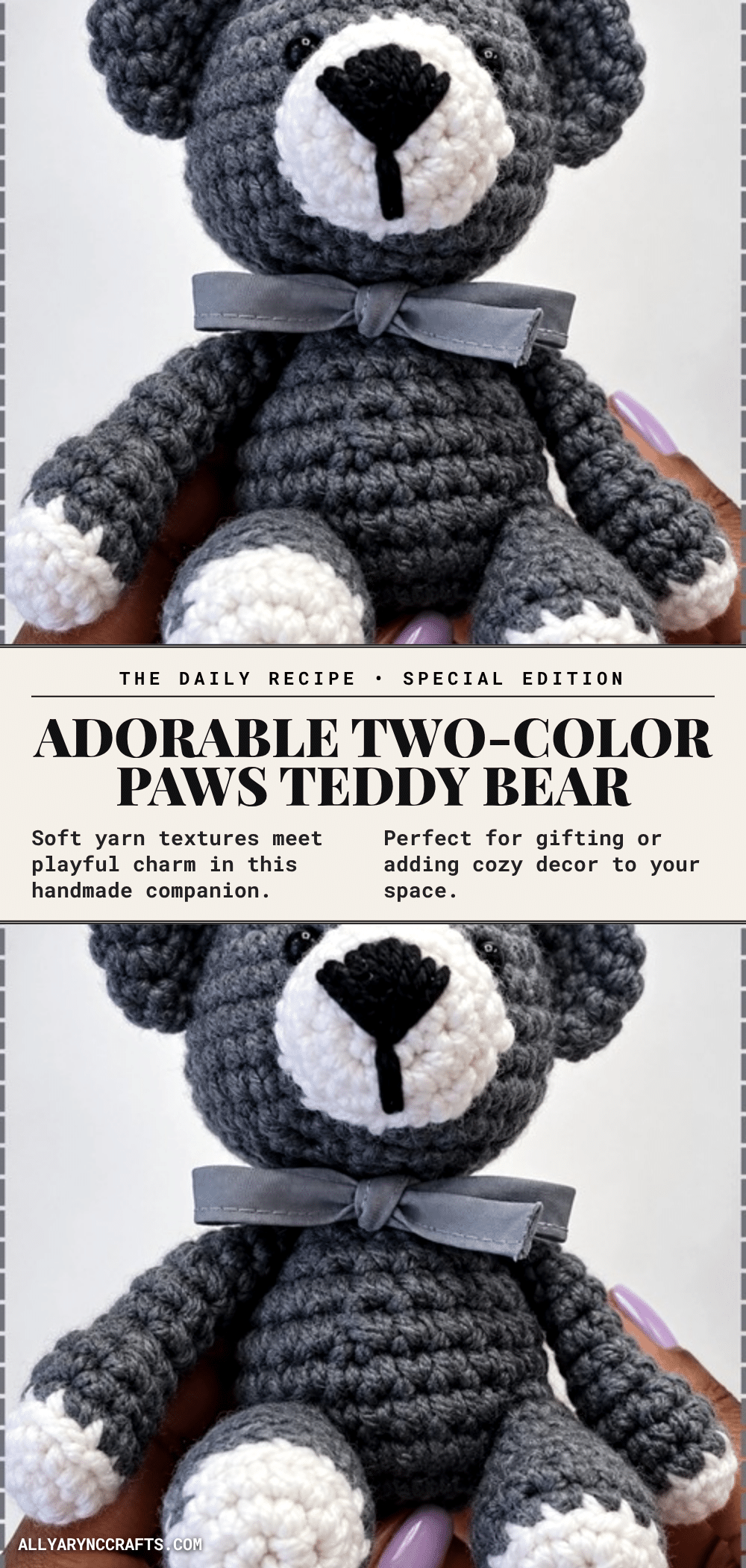 teddy bear amigurumi pattern crochet pattern